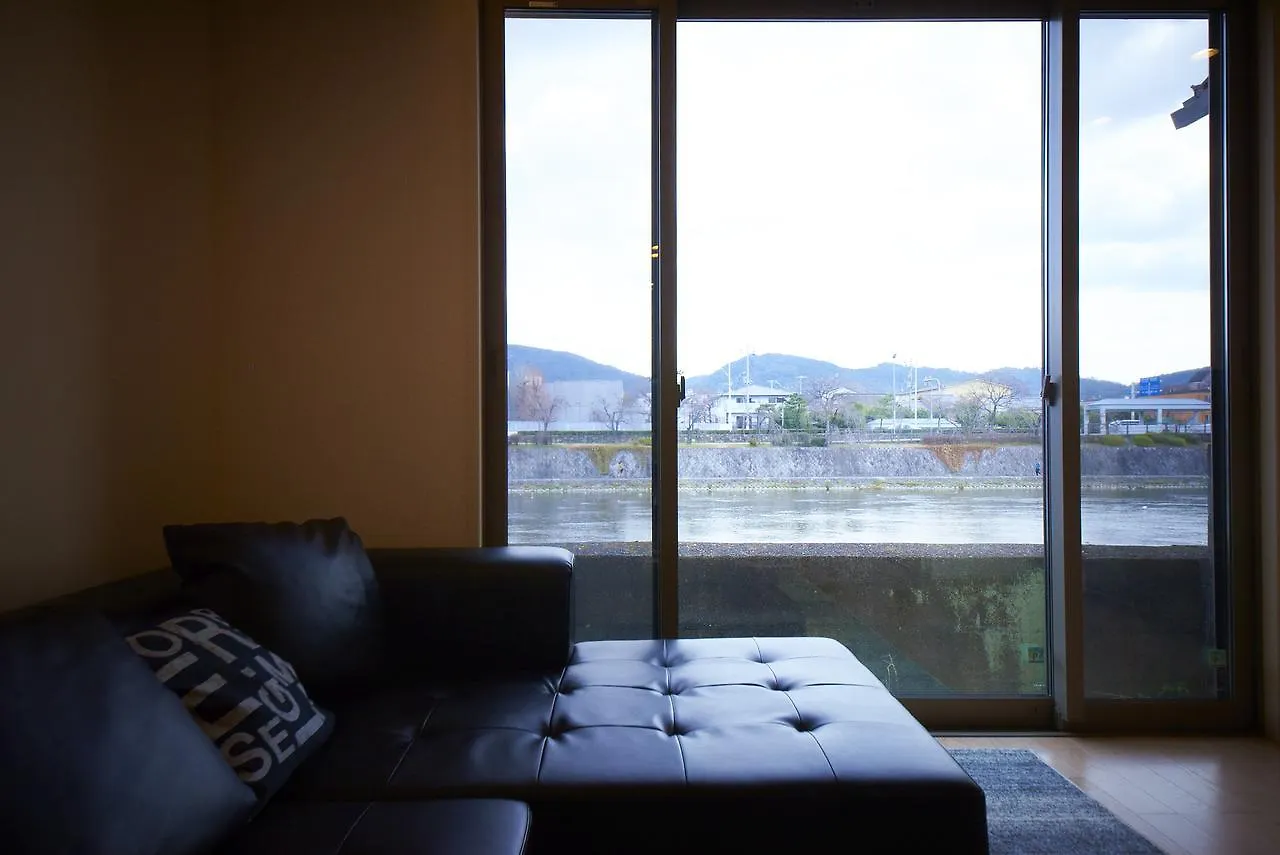 Villa Kyoto River Side Modern House Japan